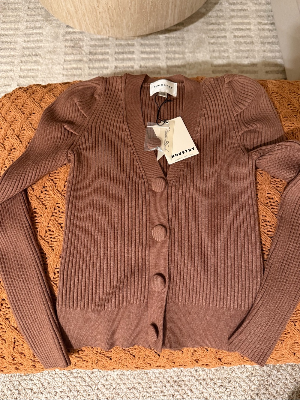 Nordstrom Ribbed Cardigan Sweater